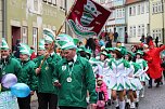 Fr&ouml;hlichbunter Karnevalsumzug in und um Bad Langensalza (Foto: Eva Maria Wiegand/ Olaf Schulze)