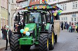 Fr&ouml;hlichbunter Karnevalsumzug in und um Bad Langensalza (Foto: Eva Maria Wiegand/ Olaf Schulze)