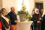Kreative Frauen aus Th&uuml;ringen bei der Vernissage im Langensalzaer Rathaus (Foto: Eva Maria Wiegand)