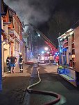Brand in Oberdorla (Foto: Feuerwehr)