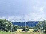 Trichterwolke &uuml;ber der Hainleite (Foto: Christopher Keilholz/Silvio Dietzel)