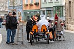 "Verflixt & Zugebommelt!" in der Bad Langensalzaer Innenstadt (Foto: Max Hormann)
