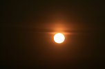 Sonnenuntergang - fotografiert vom Hainer Berg (Foto: Christoph Keil)