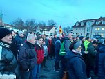 Montagsdemonstration in M&uuml;hlhausen (Foto: Hans Kuhnert)