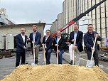 Erster Spatenstich f&uuml;r Siloerweiterungsbau in Bad Langensalza (Foto: oas)