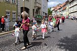 Gro&szlig;er festlicher Umzug zum 211. Brunnenfest in Bad Langensalza (Foto: Eva Maria Wiegand)