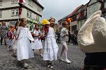 Gro&szlig;er festlicher Umzug zum 211. Brunnenfest in Bad Langensalza (Foto: Eva Maria Wiegand)