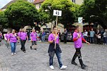 Farbenfroher Festumzug zum 211. Brunnenfest in Bad Langensalza (Foto: Eva Maria Wiegand)