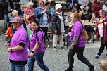 Teilnehmerinnen und Teilnehmer des Festumzuges zum 211. Brunnenfest in Bad Langensalza  (Foto: Eva Maria Wiegand)