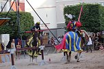 Hochprofessionelle Reitershow mit "Wenzel Ritterspiele" (Foto: Eva Maria Wiegand) Hochprofessionelle Reitershow mit "Wenzel Ritterspiele" (Foto: Eva Maria Wiegand)