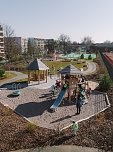 Spielplatz Bad Nauheimer Stra&szlig;e in Bad Langensalza, an "Nutzer" &uuml;bergeben (Foto: Max Herrmann)