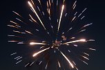 Gro&szlig;es Feuerwerk zum diesj&auml;hrigen Brunnenfest in Bad Langensalza (Foto: M.Osinzew)
