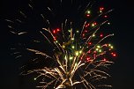 Gro&szlig;es Feuerwerk zum diesj&auml;hrigen Brunnenfest in Bad Langensalza (Foto: M.Osinzew)