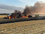 Hoher Schaden nach Feuer auf dem Feld (Foto: Marvin Herting/Silvio Dietzel)