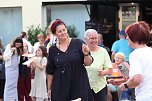 Gute Stimmung auf dem Kornmarkt beim BaLaTon in Bad Langensalza (Foto: emw/osch)