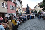 Gute Stimmung auf dem Kornmarkt beim BaLaTon in Bad Langensalza (Foto: emw/osch)