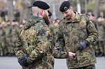 Verabschiedungsappell von Major Baumbach (Aufklärungsbataillons 13 - Standort Gotha) auf dem Jahnplatz in Bad Langensalza (Foto: Eva Maria Wiegand) Verabschiedungsappell von Major Baumbach (Aufklärungsbataillons 13 - Standort Gotha) auf dem Jahnplatz in Bad Langensalza (Foto: Eva Maria Wiegand)