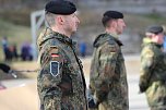 Verabschiedungsappell von Major Baumbach (Aufklärungsbataillons 13 - Standort Gotha) auf dem Jahnplatz in Bad Langensalza (Foto: Eva Maria Wiegand) Verabschiedungsappell von Major Baumbach (Aufklärungsbataillons 13 - Standort Gotha) auf dem Jahnplatz in Bad Langensalza (Foto: Eva Maria Wiegand)