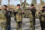 Verabschiedungsappell von Major Baumbach (Aufklärungsbataillons 13 - Standort Gotha) auf dem Jahnplatz in Bad Langensalza (Foto: Eva Maria Wiegand) Verabschiedungsappell von Major Baumbach (Aufklärungsbataillons 13 - Standort Gotha) auf dem Jahnplatz in Bad Langensalza (Foto: Eva Maria Wiegand)