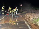 Unwetter-Einsatz im Unstrut-Hainich-Kreis (Foto: Feuerwehr Obermehler)
