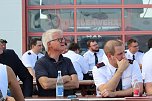 Feierliche &Uuml;bergabe der neuen Drehleiter bei der Feuerwehr in Bad Langensalza (Foto: Eva Maria Wiegand)