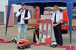 Feierliche &Uuml;bergabe der neuen Drehleiter bei der Feuerwehr in Bad Langensalza (Foto: Eva Maria Wiegand)