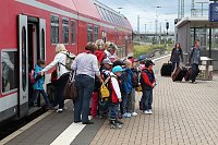 Bild: Unterwegs mit dem Zuckert&uuml;tenzug