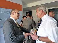 Bild: Prosit auf "Unruhestand"
