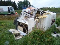 Bild: Schwerer Unfall auf der A9