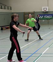 Bild: 1. Badminton open gestartet