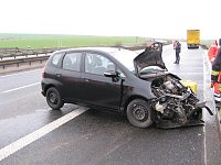 Bild: Schwerer Unfall auf der A38
