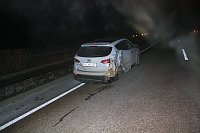 Bild: Trotz Blaulicht - Autobahnpolizei wurde in Unfall verwickelt