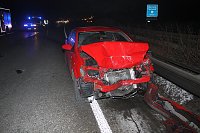 Bild: Trotz Blaulicht - Autobahnpolizei wurde in Unfall verwickelt