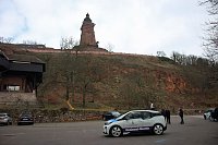 Mit Elektroantrieb zum Kyffhäuserdenkmal Bild: Mit Elektroantrieb zum Kyffhäuserdenkmal