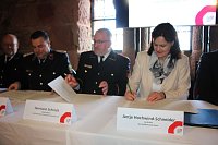 Deutsche Feuerwehrmeisterschaft in Bad Frankenhausen Bild: Deutsche Feuerwehrmeisterschaft in Bad Frankenhausen