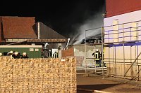 Scheunenbrand in Bollstedt Bild: Scheunenbrand in Bollstedt