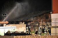 Scheunenbrand in Bollstedt Bild: Scheunenbrand in Bollstedt