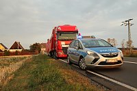 Bierlaster verunglückt Bild: Bierlaster verunglückt