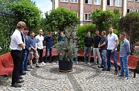 Bergbautechnologen erhielten Zeugnisse Bild: Bergbautechnologen erhielten Zeugnisse