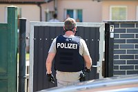 Polizeieinsatz in Kleinkeula Bild: Polizeieinsatz in Kleinkeula