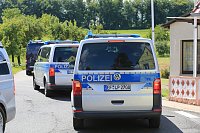 Polizeieinsatz in Kleinkeula Bild: Polizeieinsatz in Kleinkeula