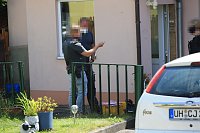 Polizeieinsatz in Kleinkeula Bild: Polizeieinsatz in Kleinkeula