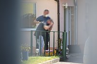 Polizeieinsatz in Kleinkeula Bild: Polizeieinsatz in Kleinkeula