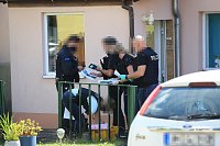 Polizeieinsatz in Kleinkeula Bild: Polizeieinsatz in Kleinkeula