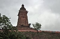 Bild: Einmillionster Besucher am st&uuml;rmischen Kyffh&auml;user-Denkmal