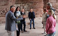 Bild: Einmillionster Besucher am st&uuml;rmischen Kyffh&auml;user-Denkmal