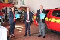 Gleich vier Förderbescheide gingen in den Kyffhäuserkreis Bild: Gleich vier Förderbescheide gingen in den Kyffhäuserkreis