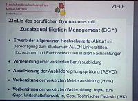 Auftaktveranstaltung für das Berufliche Gymnasium+ Bild: Auftaktveranstaltung für das Berufliche Gymnasium+
