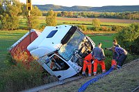 Bergung auf der Autobahn Bild: Bergung auf der Autobahn