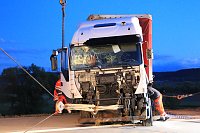 Bergung auf der Autobahn Bild: Bergung auf der Autobahn